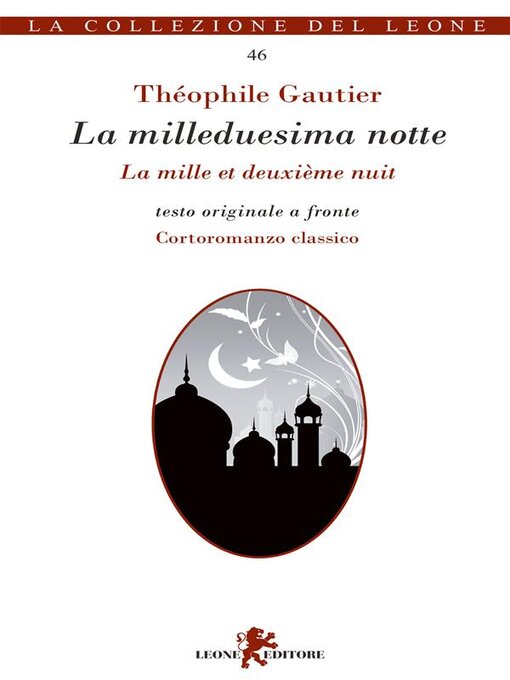 Title details for La milleduesima notte by Théophile Gautier - Available